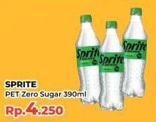 Promo Harga Sprite Minuman Soda Zero Sugar 390 ml - Yogya
