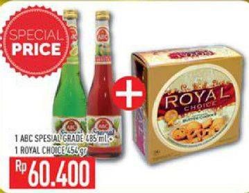 Promo Harga ABC Syrup Special Grade / Royal Choice  - Hypermart