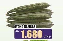 Promo Harga Oyong Gambas per 100 gr - Hari Hari