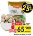 Bonanza Beef Bakso 500 gr Diskon 25%, Harga Promo Rp65.900, Harga Normal Rp87.866, Khusus Member