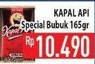 Promo Harga Kapal Api Kopi Bubuk Special 165 gr - Hypermart