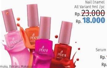 Promo Harga PIXY Nail Enamel All Variants 9 ml - LotteMart