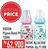 Promo Harga PIGEON Botol Susu PP Clear 120 ml - Hypermart