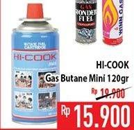 Promo Harga HICOOK Tabung Gas Mini 120 gr - Hypermart