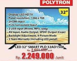 Promo Harga POLYTRON PLD32AD1508  - Hari Hari