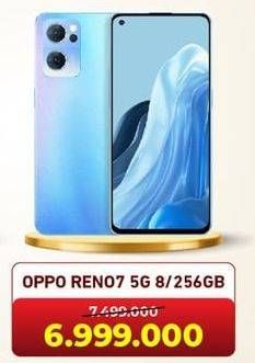 Promo Harga Oppo Reno7 5G 8GB + 256GB  - Electronic City