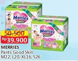 Promo Harga Merries Pants Good Skin S26, M22, L20, XL16  - Alfamart