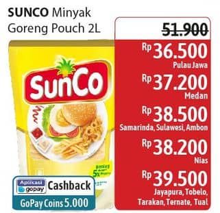 Promo Harga Sunco Minyak Goreng 2000 ml - Alfamidi