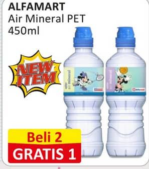 Promo Harga Alfamart Air Mineral Disney 450 ml - Alfamart