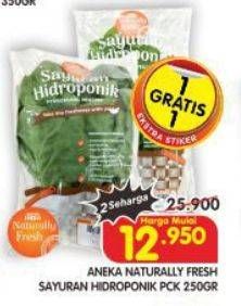 Promo Harga Naturally Fresh Sayur Hidroponik All Variants 250 gr - Superindo