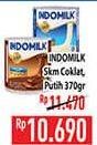 Promo Harga Indomilk Susu Kental Manis Plain, Cokelat 370 gr - Hypermart