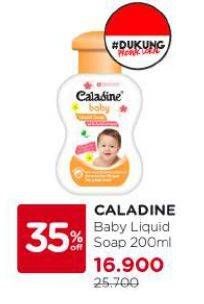 Promo Harga Caladine Baby Liquid Soap Anti Irritant 200 ml - Watsons