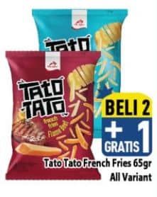 Promo Harga Dua Kelinci French Fries Tato Tato All Variants 60 gr - Hypermart