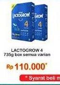 Promo Harga Lactogrow 4 Susu Pertumbuhan All Variants 750 gr - Indomaret