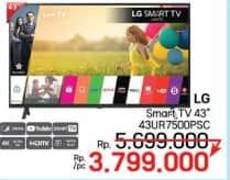 Promo Harga LG 43UR7500PSC  - LotteMart