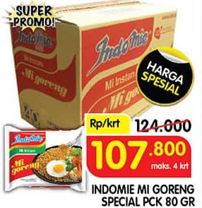 Promo Harga Indomie Mi Goreng Spesial per 40 pcs 85 gr - Superindo