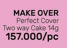 Promo Harga MAKE OVER Two Way Cake Perfect Cover  - Guardian