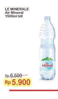 Promo Harga Le Minerale Air Mineral 1500 ml - Indomaret