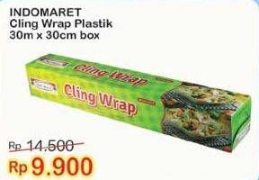 Promo Harga INDOMARET Cling Wrap 30x30cm  - Indomaret