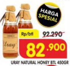 Promo Harga URAY Natural Honey 450 ml - Superindo