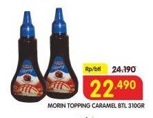 Promo Harga MORIN Topping Jam Caramel 310 gr - Superindo