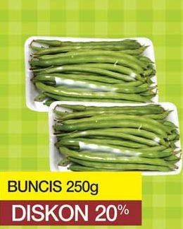 Promo Harga Buncis 250 gr - Yogya