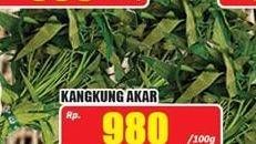 Promo Harga Kangkung Akar per 100 gr - Hari Hari