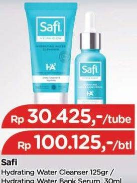 Promo Harga Safi Hydra Glow Hydrating Water Cleanser 125 gr - TIP TOP