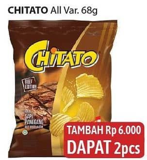 Promo Harga Chitato Snack Potato Chips All Variants 68 gr - Alfamidi