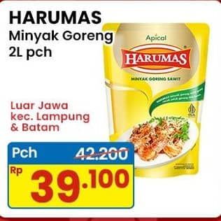 Promo Harga Harumas Minyak Goreng 2000 ml - Indomaret
