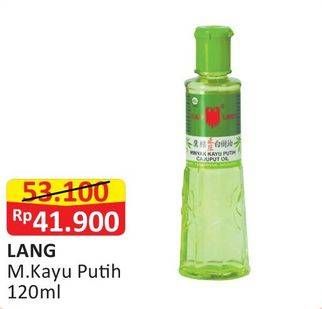 Promo Harga CAP LANG Minyak Kayu Putih 120 ml - Alfamart