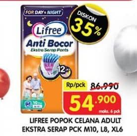 Lifree Popok Celana Ekstra Serap