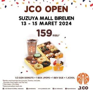 Promo Harga JCO Open at Suzuya Mall Bireuen  - JCO
