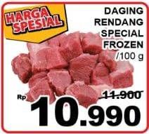 Promo Harga Daging Rendang Sapi per 100 gr - Giant