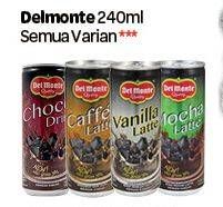 Promo Harga DEL MONTE Choco Drink All Variants 240 ml - Carrefour