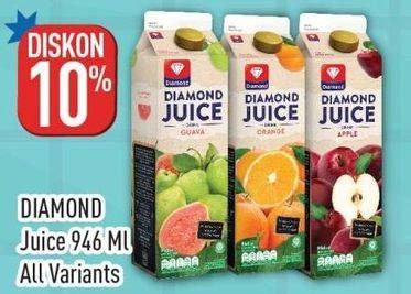 Promo Harga Diamond Juice All Variants 946 ml - Hypermart