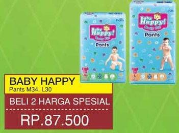 Promo Harga Baby Happy Body Fit Pants L30, M34 30 pcs - Yogya