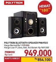 Promo Harga POLYTRON Multimedia Speaker PMA 9503  - Carrefour