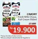 Promo Harga Cimory Fresh Milk Chocolate, Full Cream 950 ml - Alfamidi