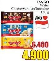 Promo Harga TANGO Long Wafer Cheese, Chocolate, Vanilla Milk 130 gr - Giant