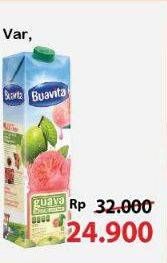 Promo Harga Buavita Fresh Juice Guava 1000 ml - Alfamart