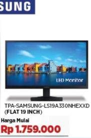 Promo Harga Samsung Monitor LS19A330NHEXXD  - COURTS