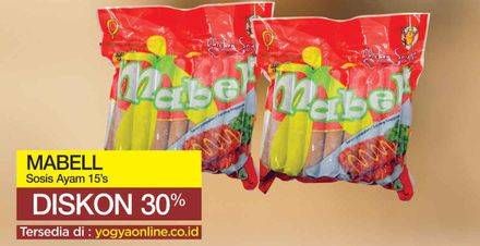 Promo Harga MABELL Bratwurst 15 pcs - Yogya