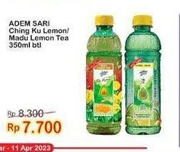 Promo Harga Adem Sari Ching Ku Herbal Lemon, Madu Lemon Tea 350 ml - Indomaret