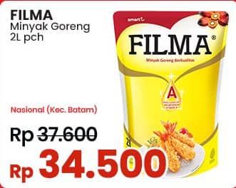 Promo Harga Filma Minyak Goreng 2000 ml - Indomaret