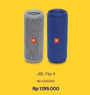 Promo Harga JBL Flip 4 | Waterproof Portable Bluetooth Speaker  - iBox