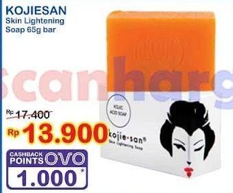 Promo Harga Kojie San Skin Lightening Soap 65 gr - Indomaret
