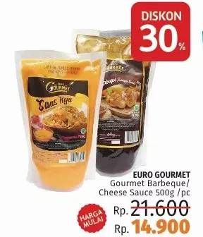Promo Harga EURO GOURMET Saus Barbeque, Keju 500 gr - LotteMart