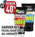 Promo Harga Garnier Men Facial Foam  - Hypermart