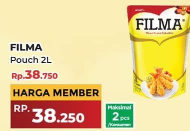 Promo Harga Filma Minyak Goreng 2000 ml - Yogya